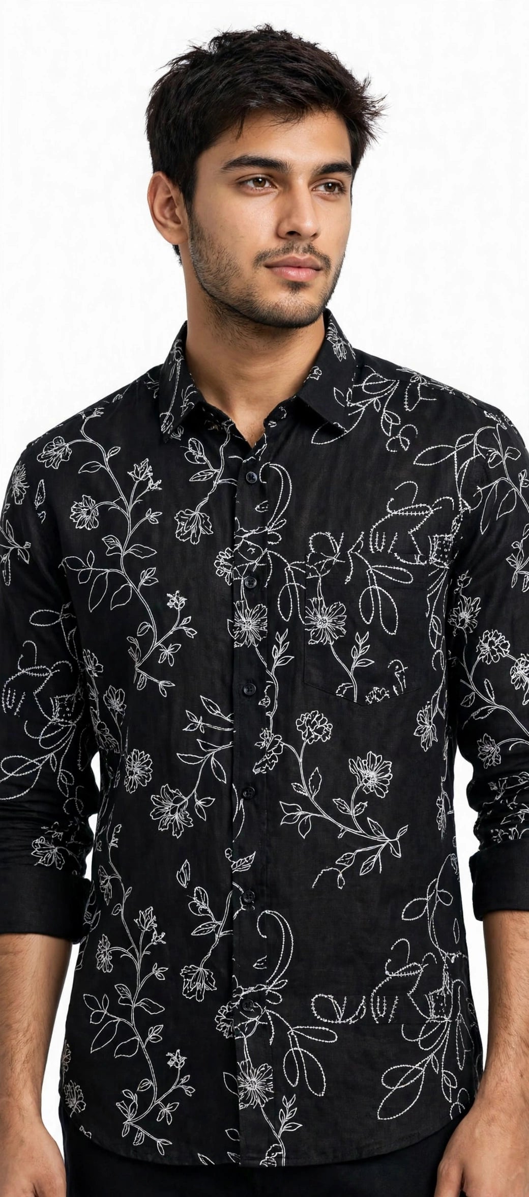 Linen Printed Shirt