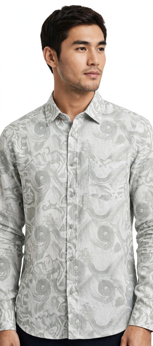 Linen Printed Shirt
