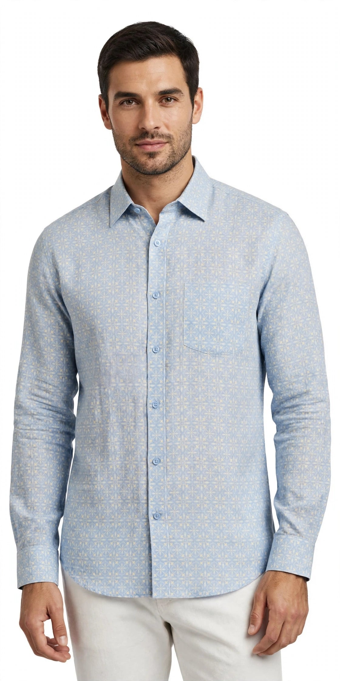 Linen Printed Shirt