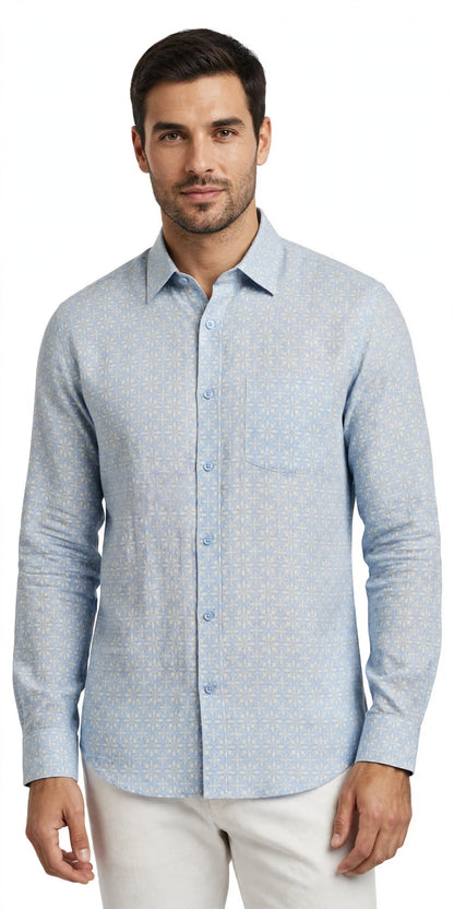 Linen Printed Shirt