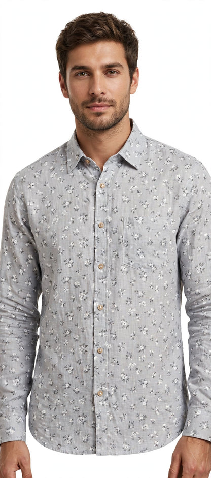 Linen Printed Shirt