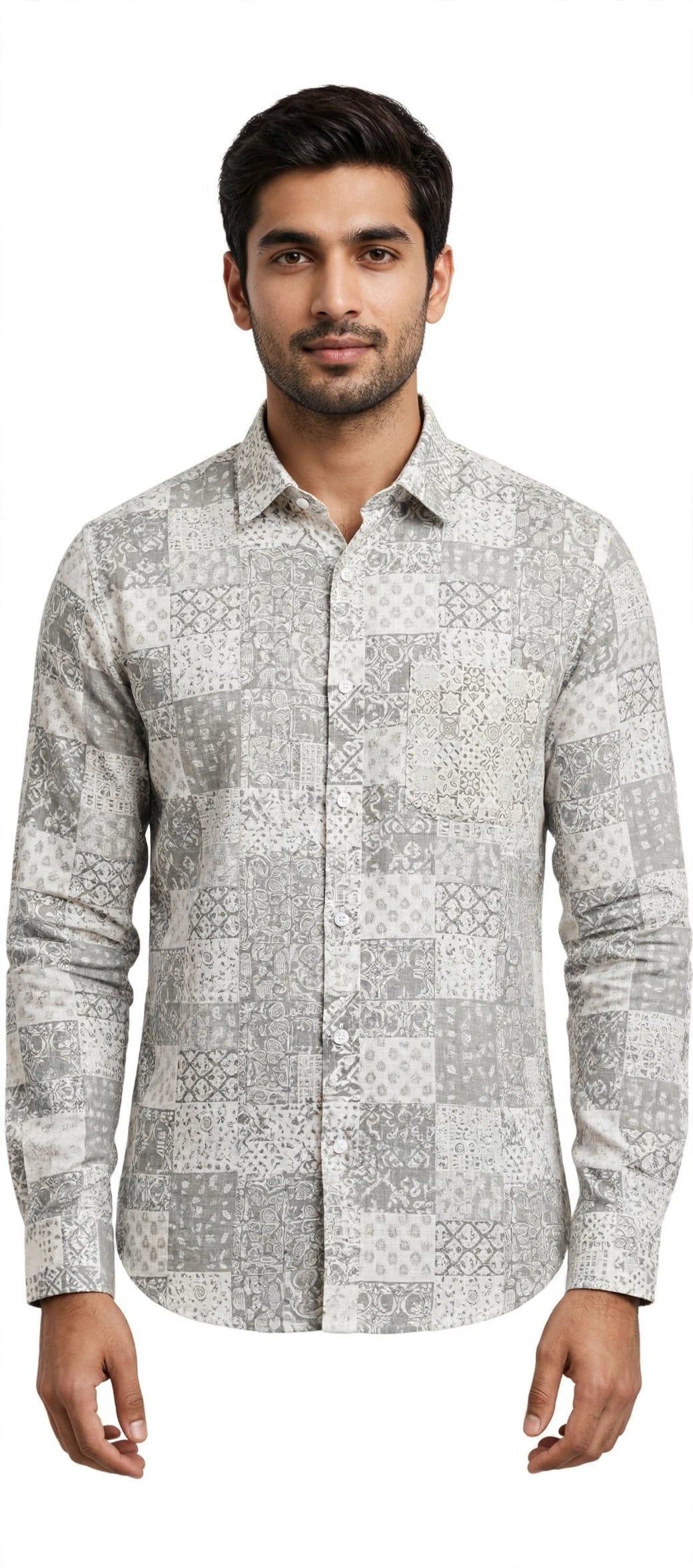 Linen Printed Shirt