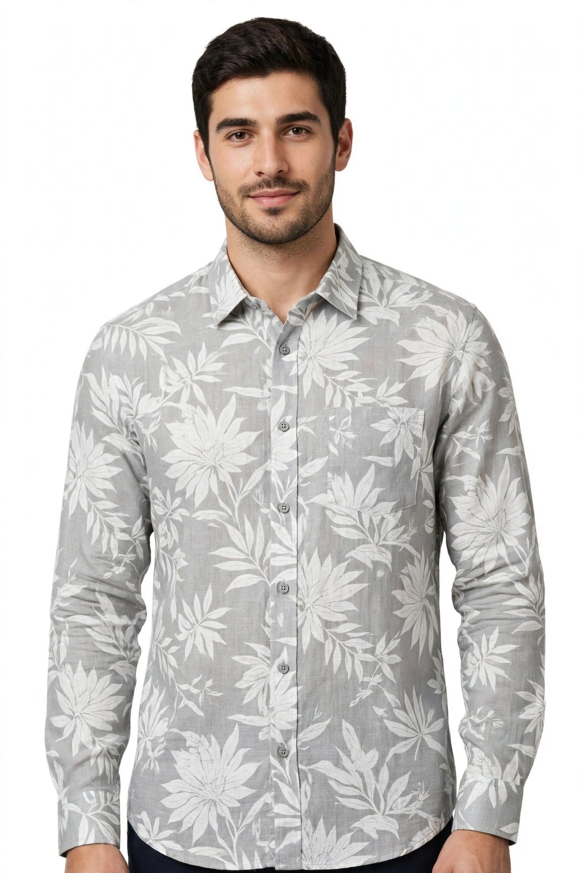Linen Printed Shirt