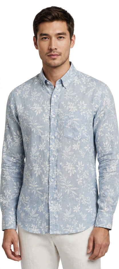 Linen Printed Shirt